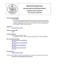 Legislative History: An Act to Exempt Illegally Employed Minors from Worker's Compensation Coverage (HP297)(LD 418) by Maine State Legislature (115th: 1990-1992)