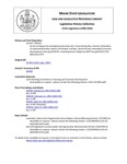 Legislative History: An Act to Repeal the Job Opportunity Zones Act (HP325)(LD 455) by Maine State Legislature (115th: 1990-1992)