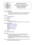 Legislative History: An Act to Regulate the Working Hours of Minors (HP326)(LD 456) by Maine State Legislature (115th: 1990-1992)