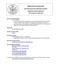 Legislative History: An Act to Prohibit Persons Holding State, County or Municipal Office from Soliciting Election Funds from Their Employees (SP210)(LD 537) by Maine State Legislature (115th: 1990-1992)