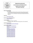 Legislative History: An Act Regarding Local Option Questions on the Sale of Beer and Wine (HP388)(LD 562) by Maine State Legislature (115th: 1990-1992)