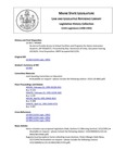 Legislative History: An Act to Provide Access to School Facilities and Programs for Home-instruction Students (HP469)(LD 663) by Maine State Legislature (115th: 1990-1992)