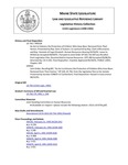 Legislative History: An Act to Enhance the Protection of Children Who Have Been Removed from Their Homes (HP528)(LD 756) by Maine State Legislature (115th: 1990-1992)