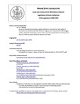 Legislative History: An Act to Prevent Discrimination against Podiatrists (HP529)(LD 757) by Maine State Legislature (115th: 1990-1992)