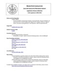 Legislative History: An Act to Establish a School Choice Program (HP597)(LD 848) by Maine State Legislature (115th: 1990-1992)