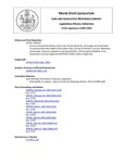 Legislative History:  An Act to Amend the Maine Lemon Law (SP315)(LD 853)