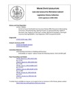 Legislative History: An Act to Ensure that Health Care Insurance Policies Offer Discounts to Nonsmoking Consumers (HP651)(LD 925) by Maine State Legislature (115th: 1990-1992)