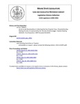 Legislative History: An Act to Aid Municipalities in Collecting Past Due Property Taxes (HP673)(LD 972) by Maine State Legislature (115th: 1990-1992)