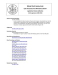 Legislative History: An Act to Modify the Maine Residents Property Tax Program (SP385)(LD 1062) by Maine State Legislature (115th: 1990-1992)