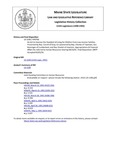 Legislative History: An Act to Improve the Standard of Living for Children from Low-income Families (HP766)(LD 1100) by Maine State Legislature (115th: 1990-1992)