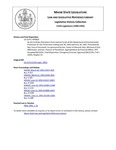 Legislative History: An Act to Make Allocations from Various Funds of the Department of Environmental Protection for the Fiscal Years Ending June 30, 1992 and June 30, 1993 (HP820)(LD 1174) by Maine State Legislature (115th: 1990-1992)