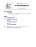 Legislative History: An Act to Implement Meaningful Legislative Oversight of State Finances (SP475)(LD 1267) by Maine State Legislature (115th: 1990-1992)