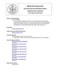 Legislative History: An Act to Modify the Radiation Protection Laws (HP904)(LD 1301) by Maine State Legislature (115th: 1990-1992)