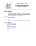 Legislative History:  An Act to Allow Landowners Who Do Not Post Their Property to Receive a Tax Exemption (HP948)(LD 1370)