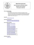 Legislative History: An Act Relating to Periodic Justification of Departments and Agencies of State Government under the Maine Sunset Act (HP968)(LD 1395) by Maine State Legislature (115th: 1990-1992)