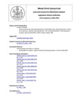 Legislative History: An Act to Reconcile Dates Barring Claims in the Probate Code (SP559)(LD 1463) by Maine State Legislature (115th: 1990-1992)