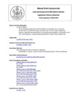 Legislative History: An Act Relating to Registration of Electrologists (SP561)(LD 1465) by Maine State Legislature (115th: 1990-1992)