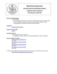 Legislative History: An Act to Reduce the Filing Fee for Jury Trials (SP631)(LD 1679) by Maine State Legislature (115th: 1990-1992)