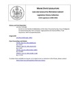 Legislative History: An Act to Limit the Bond Indebtedness of the State (HP1188)(LD 1741) by Maine State Legislature (115th: 1990-1992)