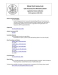 Legislative History: An Act to Suspend a Driver's License for Convicted Drug Offenses (SP667)(LD 1753) by Maine State Legislature (115th: 1990-1992)