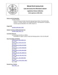 Legislative History: An Act to Increase the Debt Limit of the Ogunquit Sewer District (HP1255)(LD 1823) by Maine State Legislature (115th: 1990-1992)