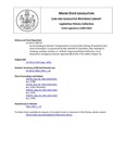 Legislative History: An Act Relating to Workers' Compensation Insurance Rate Setting (SP729)(LD 1914) by Maine State Legislature (115th: 1990-1992)