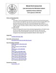 Legislative History:  Resolve, for Laying of the County Taxes and Authorizing Expenditures of Franklin County for the Year 1991  (HP1335)(LD 1928)