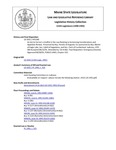 Legislative History:  An Act to Correct a Conflict in the Law Relating to Sentencing Considerations and Appellate Review (HP1340)(LD 1932)