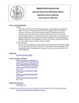 Legislative History: An Act to Provide Additional Funds for Debt Service Payments for the Fiscal Year Ending June 30, 1991 (HP1363)(LD 1951) by Maine State Legislature (115th: 1990-1992)