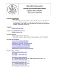 Legislative History: An Act Regarding Simulcasting of Harness Racing (HP1373)(LD 1958) by Maine State Legislature (115th: 1990-1992)