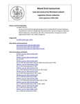 Legislative History: An Act to Fund Collective Bargaining Agreements and Benefits for Certain Employees Excluded from Collective Bargaining (HP1375)(LD 1960) by Maine State Legislature (115th: 1990-1992)