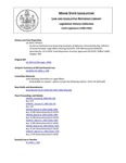 Legislative History: An Act to Clarify the Law Governing Contracts of Adhesion (HP1412)(LD 2024) by Maine State Legislature (115th: 1990-1992)