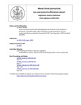 Legislative History: An Act to Prevent Insurers from Mandating the Use of Specific Parts, Products or Businesses (HP1413)(LD 2025) by Maine State Legislature (115th: 1990-1992)