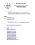 Legislative History: An Act to Ensure the Retention of Utility Easements in Foreclosure Proceedings (HP1419)(LD 2031) by Maine State Legislature (115th: 1990-1992)