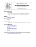 Legislative History: An Act to Consider All Sources of Income When Issuing Small Claims Judgments (HP1599)(LD 2261) by Maine State Legislature (115th: 1990-1992)