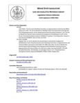 Legislative History: An Act to Abolish the Second Injury Fund and the Employment Rehabilitation Fund (HP1648)(LD 2310) by Maine State Legislature (115th: 1990-1992)