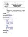 Legislative History:  An Act Concerning the Maine State Retirement System (SP958)(LD 2462)