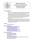 Legislative History: Joint Order, That the Joint Standing Committee on Appropriations and Financial Affairs report out a bill, "An Act Making Supplemental Appropriations for Fiscal Year 1991-92," and that when said committee reports out "An Act to Make Supplemental Appropriations and Allocations for the Expenditures of State Government for the Fiscal Years ending June 30, 1992 and June 30, 1993 and to Change Certain Provisions of the Laws," HP 1547, LD 2185, that said bill contain no further supplemental appropriations for fiscal year 1991-92 (HP1636) by Maine State Legislature (115th: 1990-1992)