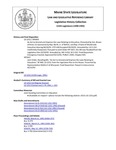 Legislative History: Joint Order, Recalling Bill, "An Act to Amend and Improve the Laws Relating to Education," SP 469, LD 1252, from the legislative files to the House (HP1647) by Maine State Legislature (115th: 1990-1992)