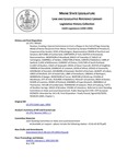 Legislative History: Resolve, Creating a Special Commission to Erect a Plaque in the Hall of Flags Honoring Medal of Honor Recipients from Maine (SP101)(LD 279) by Maine State Legislature (116th: 1992-1994)