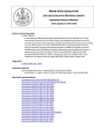 Legislative History: An Act Making Unified Appropriations and Allocations for the Expenditures of State Government, General Fund and Other Funds, and Changing Certain Provisions of the Law Necessary to the Proper Operations of State Government for the Fiscal Years Ending June 30, 1994 and June 30, 1995 (HP215)(LD 283) by Maine State Legislature (116th: 1992-1994)