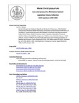 Legislative History: An Act to Require an Employer Majority on the Board of Governors of the Workers' Compensation Residual Market Mechanism (HP292)(LD 379) by Maine State Legislature (116th: 1992-1994)