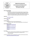 Legislative History: An Act to Promote Uniformity of Pricing among Municipalities Serviced by Privately Owned Waste-to-energy Facilities (HP323)(LD 411) by Maine State Legislature (116th: 1992-1994)