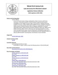 Legislative History: An Act to Promote Equity in Wages and Benefits in Public Contracts with Private Contractors (SP142)(LD 433) by Maine State Legislature (116th: 1992-1994)