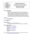 Legislative History: An Act to Encourage Small Businesses to Provide Health Insurance to Employees (HP391)(LD 504) by Maine State Legislature (116th: 1992-1994)