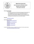 Legislative History: An Act to Make Allocations from the Maine Nuclear Emergency Planning Fund for Fiscal Years Ending June 30, 1994 and June 30, 1995 (SP159)(LD 524) by Maine State Legislature (116th: 1992-1994)