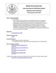 Legislative History: An Act to Improve Zoning Authority over the Retail Sale of Liquor (HP410)(LD 529) by Maine State Legislature (116th: 1992-1994)