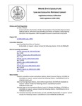 Legislative History: An Act to Reduce the Number of Sales Tax Exemptions (HP429)(LD 548) by Maine State Legislature (116th: 1992-1994)