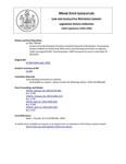 Legislative History: An Act to Provide Probation Periods to Facilitate Payment of Restitution (SP168)(LD 560) by Maine State Legislature (116th: 1992-1994)