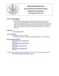 Legislative History: An Act to Exclude Income of Certain College Students from Household Income for Purposes of Determining Eligibility in the Circuit Breaker Program (HP439)(LD 565) by Maine State Legislature (116th: 1992-1994)